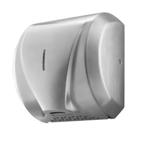 Hand Dryer, 1800W Bathroom Air Hand Dryer, Automatic High Speed With HEPA Filter, Fast Drying, Heavy Duty Brushed Stainless Steel, AC110-120V Com (Option: default)